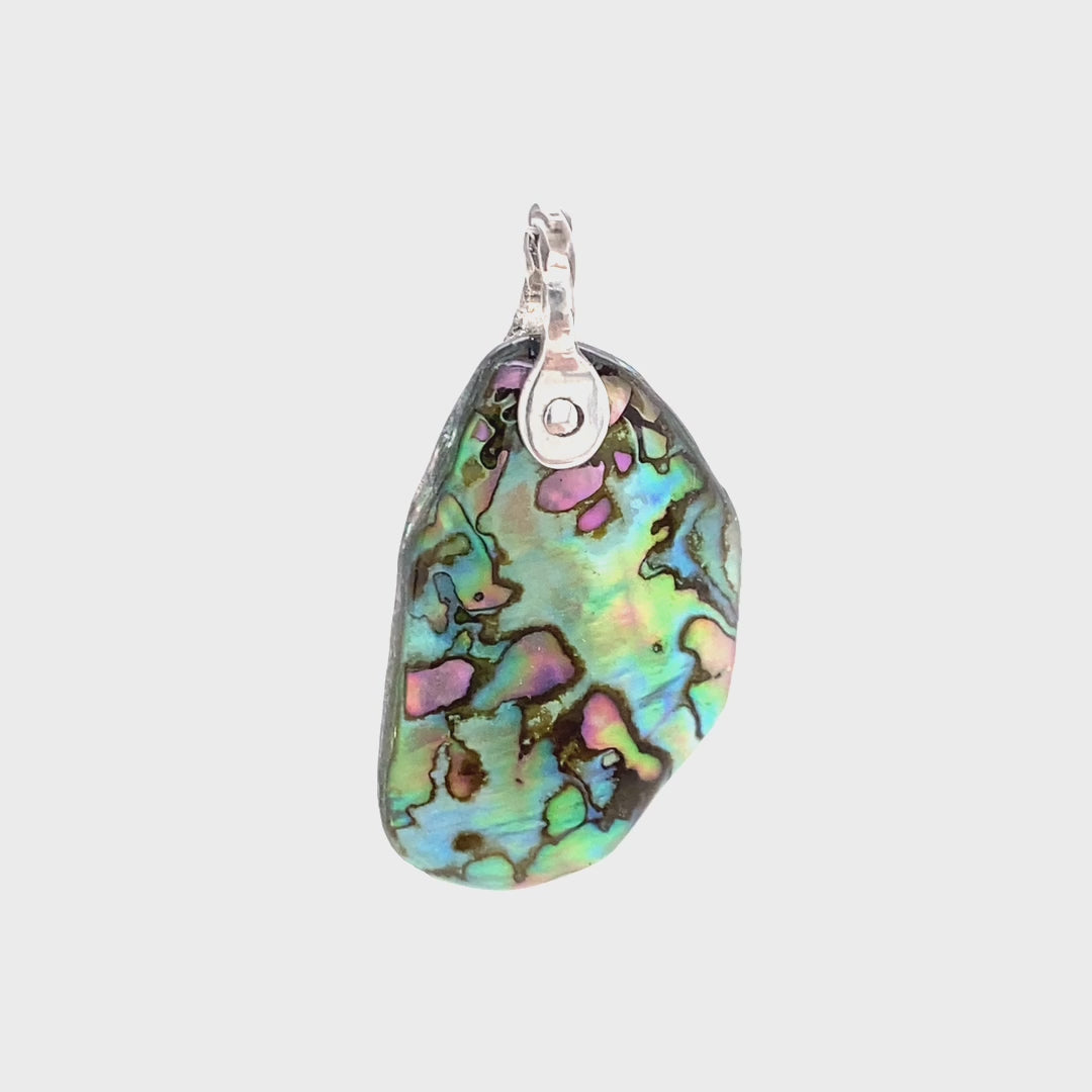 Pendant ("Spotted Abalone") (T), movie  - Barb Murrin Jewelry