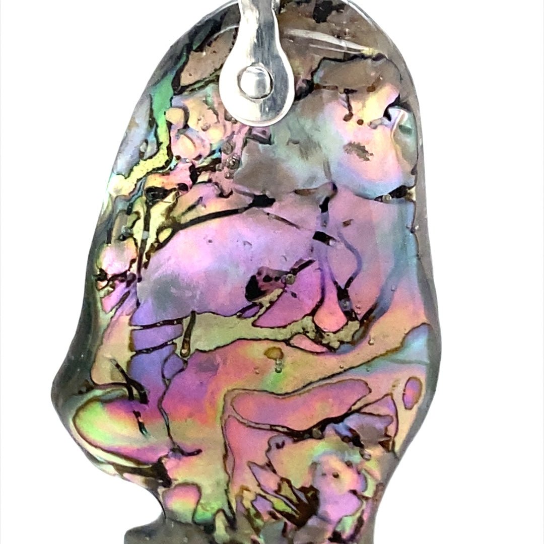 Abalone Shell Fish Pendant ("Abalone Fish") (J) - Barb Murrin Jewelry