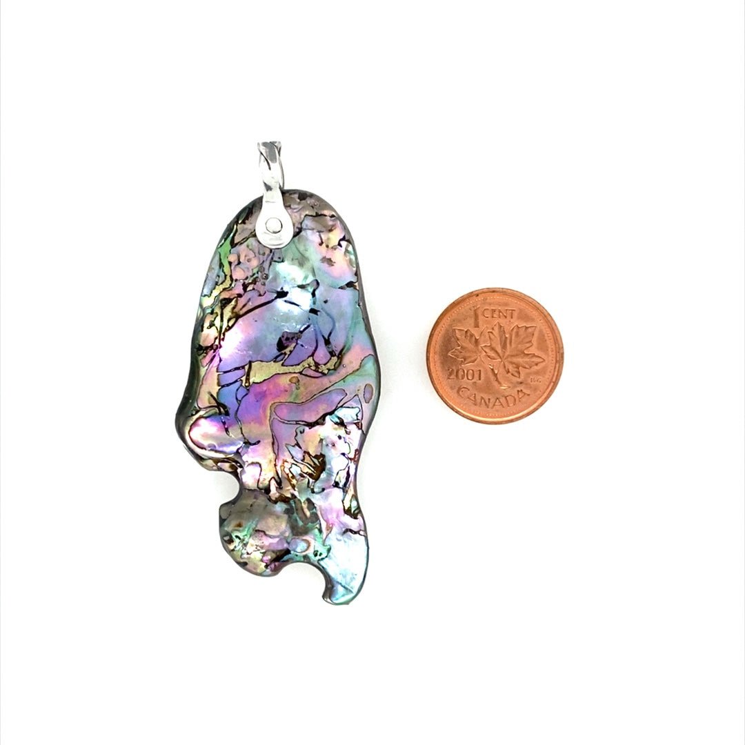 Abalone Shell Fish Pendant ("Abalone Fish") (J) - Barb Murrin Jewelry