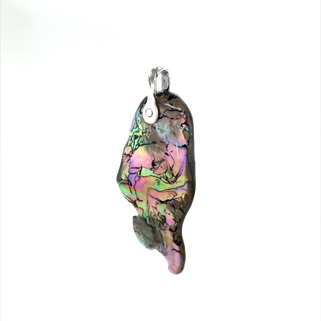 Abalone Shell Fish Pendant ("Abalone Fish") (J) - Barb Murrin Jewelry