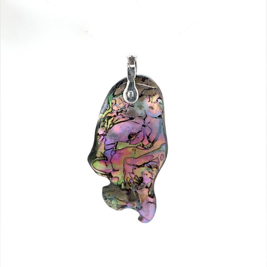 Abalone Shell Fish Pendant ("Abalone Fish") (J) - Barb Murrin Jewelry