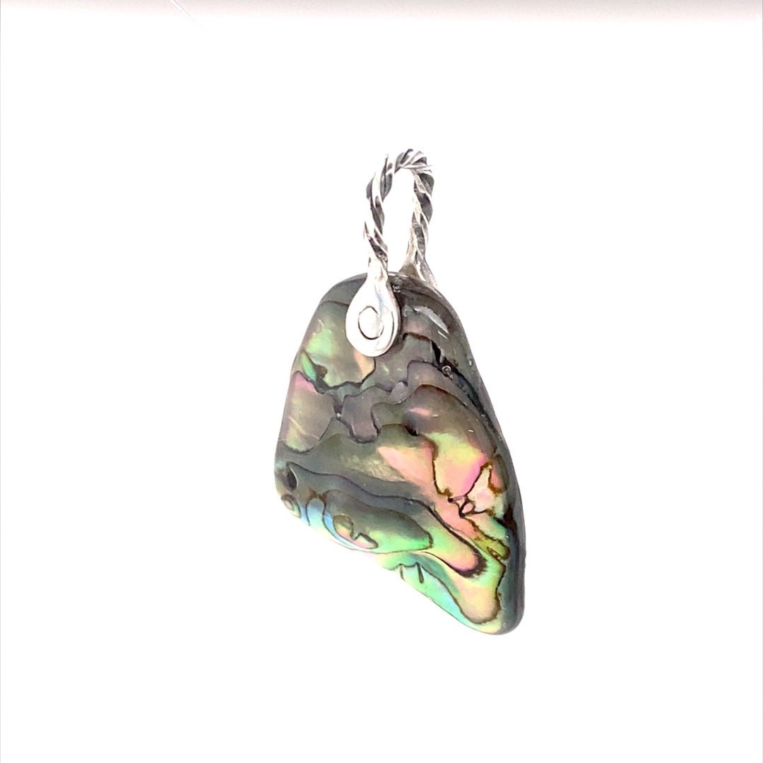 Abalone Shell Pendant ("Abalone Bell") (O) - Barb Murrin Jewelry