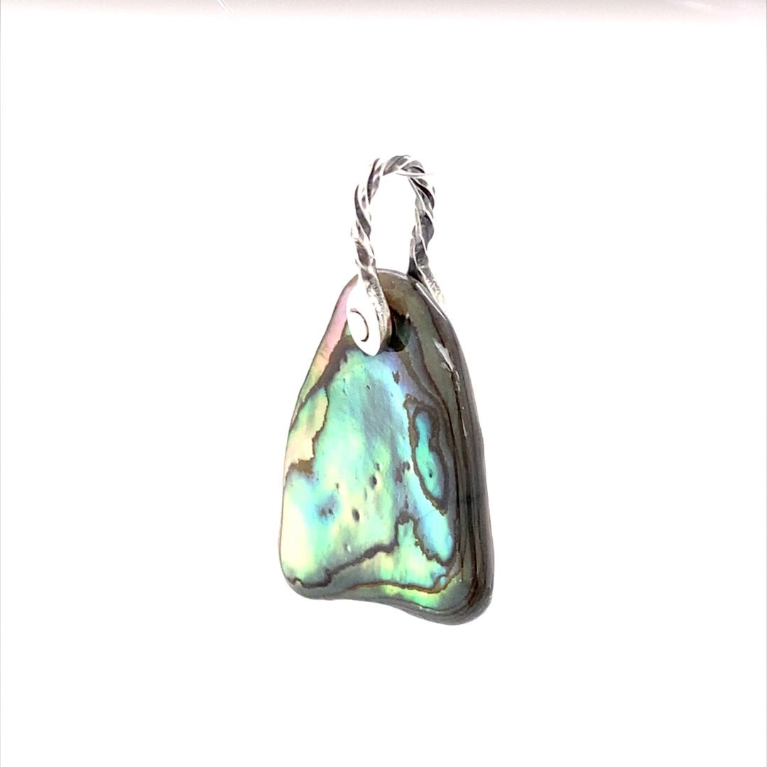 Abalone Shell Pendant ("Abalone Bell") (O) - Barb Murrin Jewelry