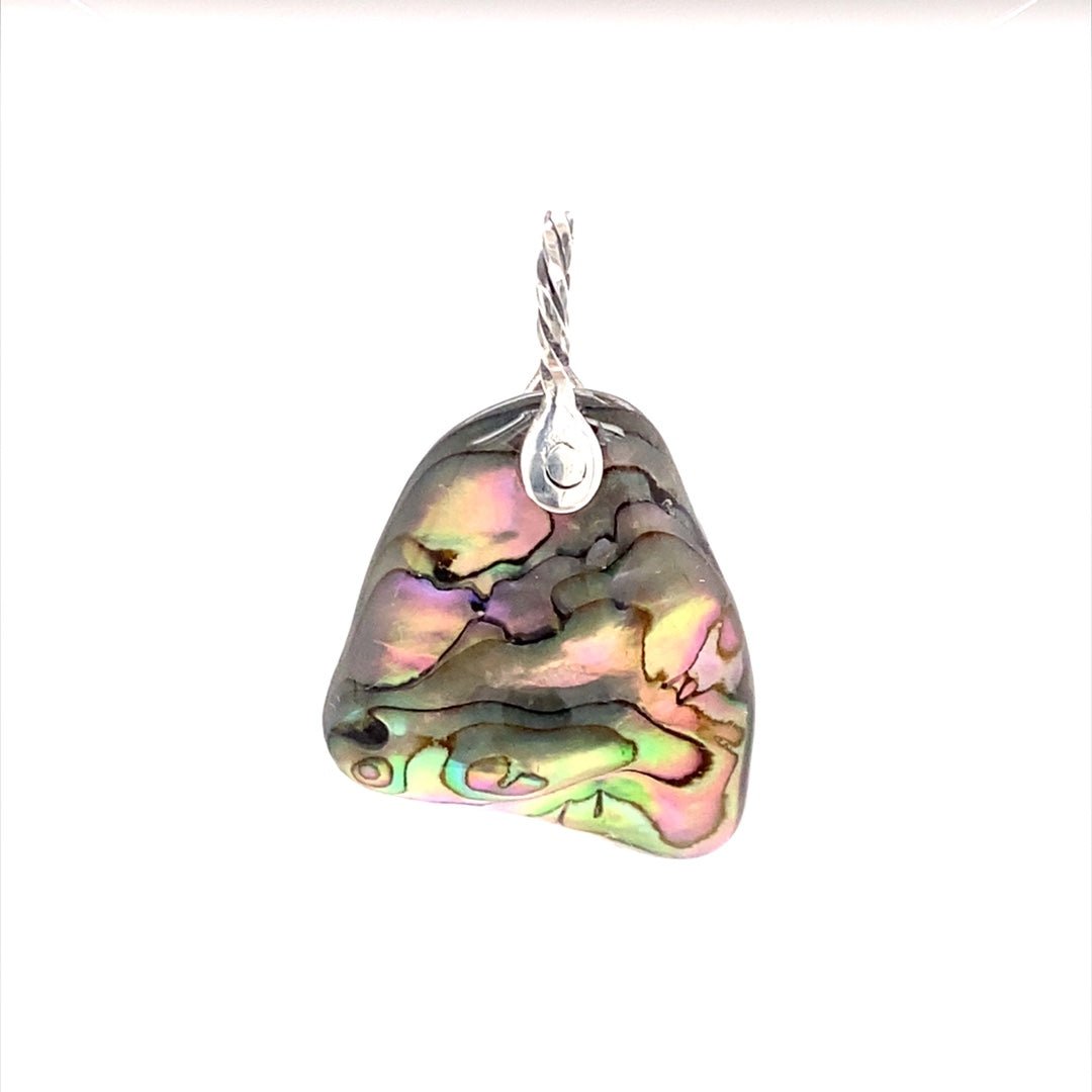 Abalone Shell Pendant ("Abalone Bell") (O) - Barb Murrin Jewelry