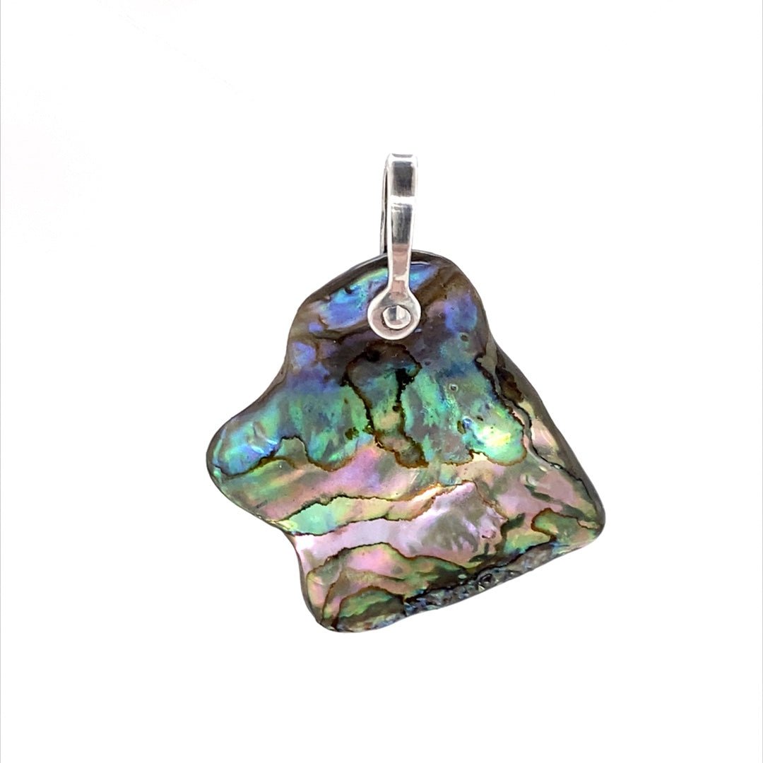 Abalone Shell Pendant ("Abalone Harebell") (S) - Barb Murrin Jewelry