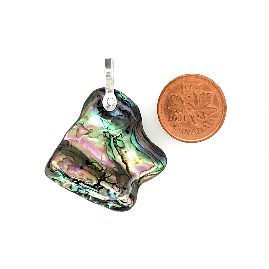 Abalone Shell Pendant ("Abalone Harebell") (S) - Barb Murrin Jewelry