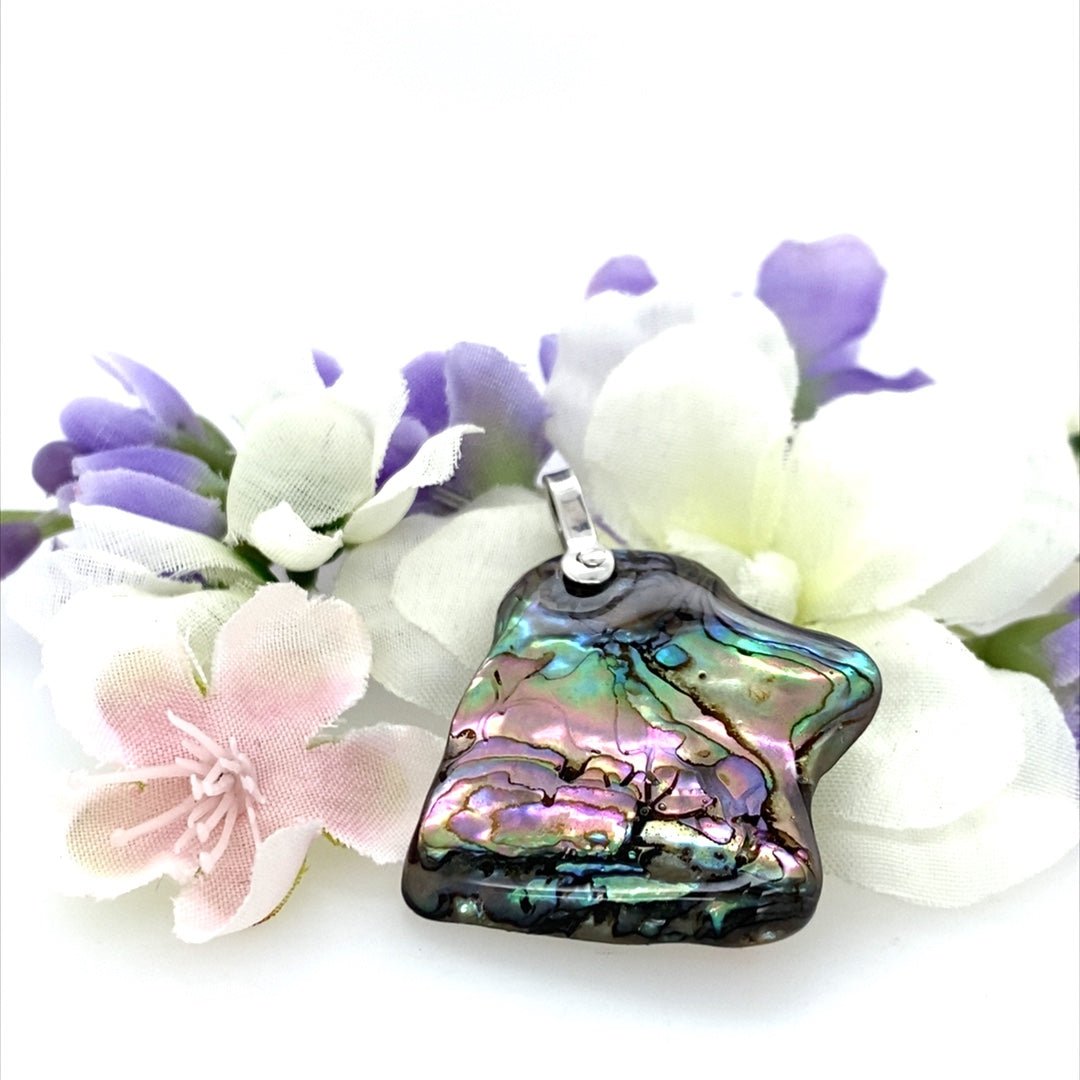 Abalone Shell Pendant ("Abalone Harebell") (S) - Barb Murrin Jewelry