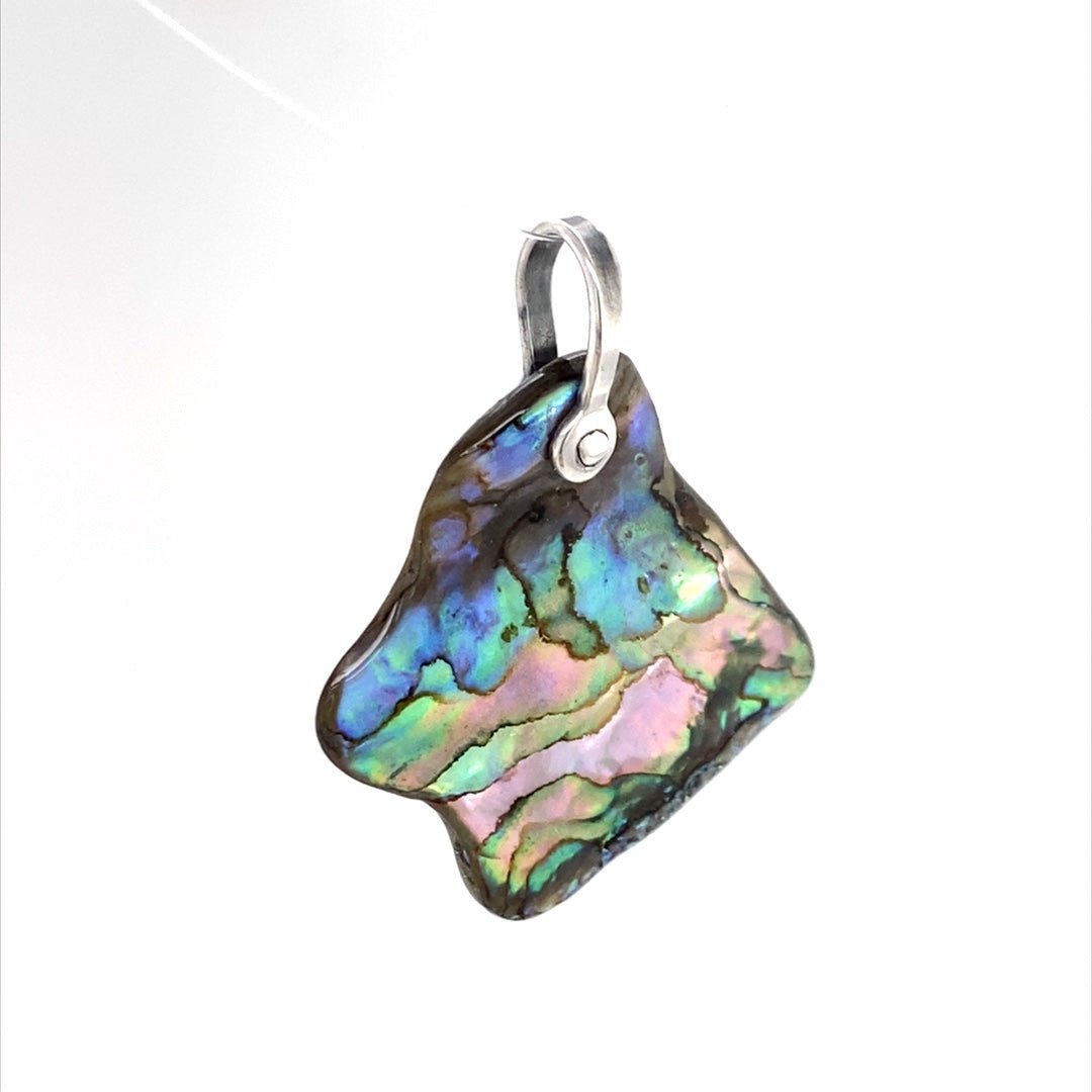 Abalone Shell Pendant ("Abalone Harebell") (S) - Barb Murrin Jewelry