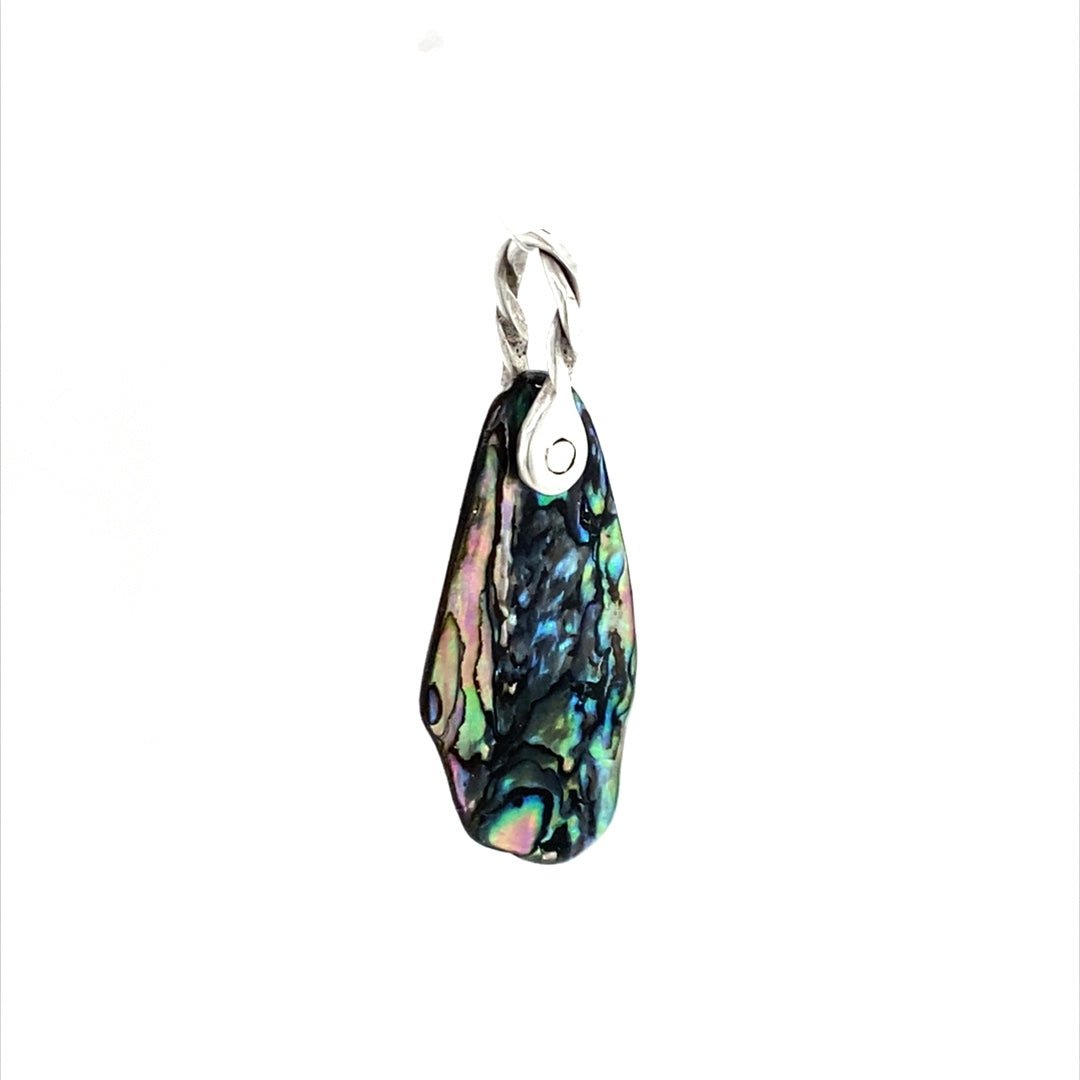 Abalone Shell Pendant ("Cascades Abalone") (V) - Barb Murrin Jewelry