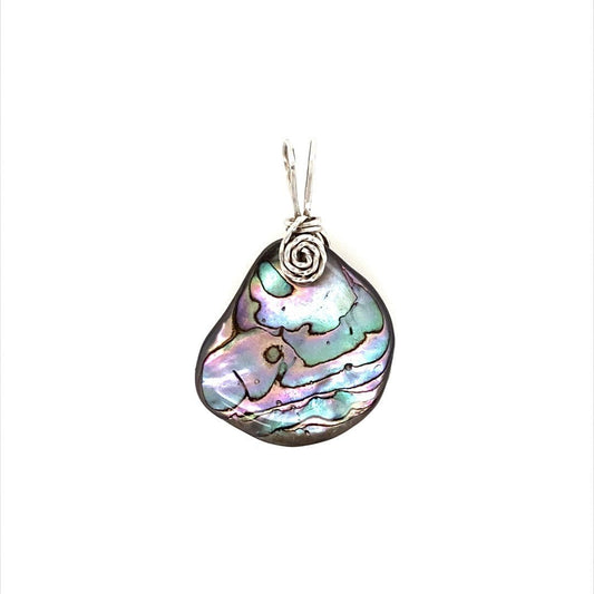 Abalone Shell Pendants, Small and Medium - Barb Murrin Jewelry