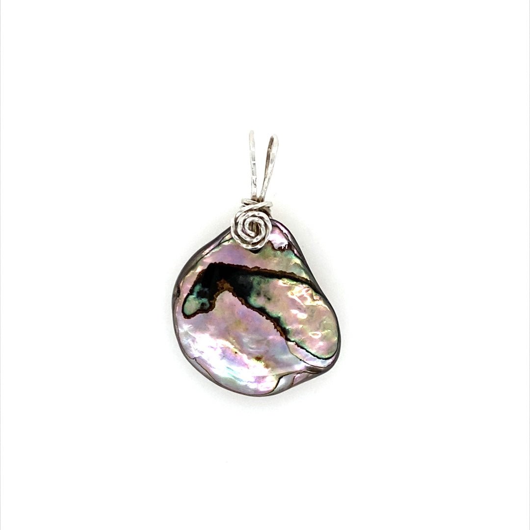 Abalone Shell Pendants, Small and Medium - Barb Murrin Jewelry