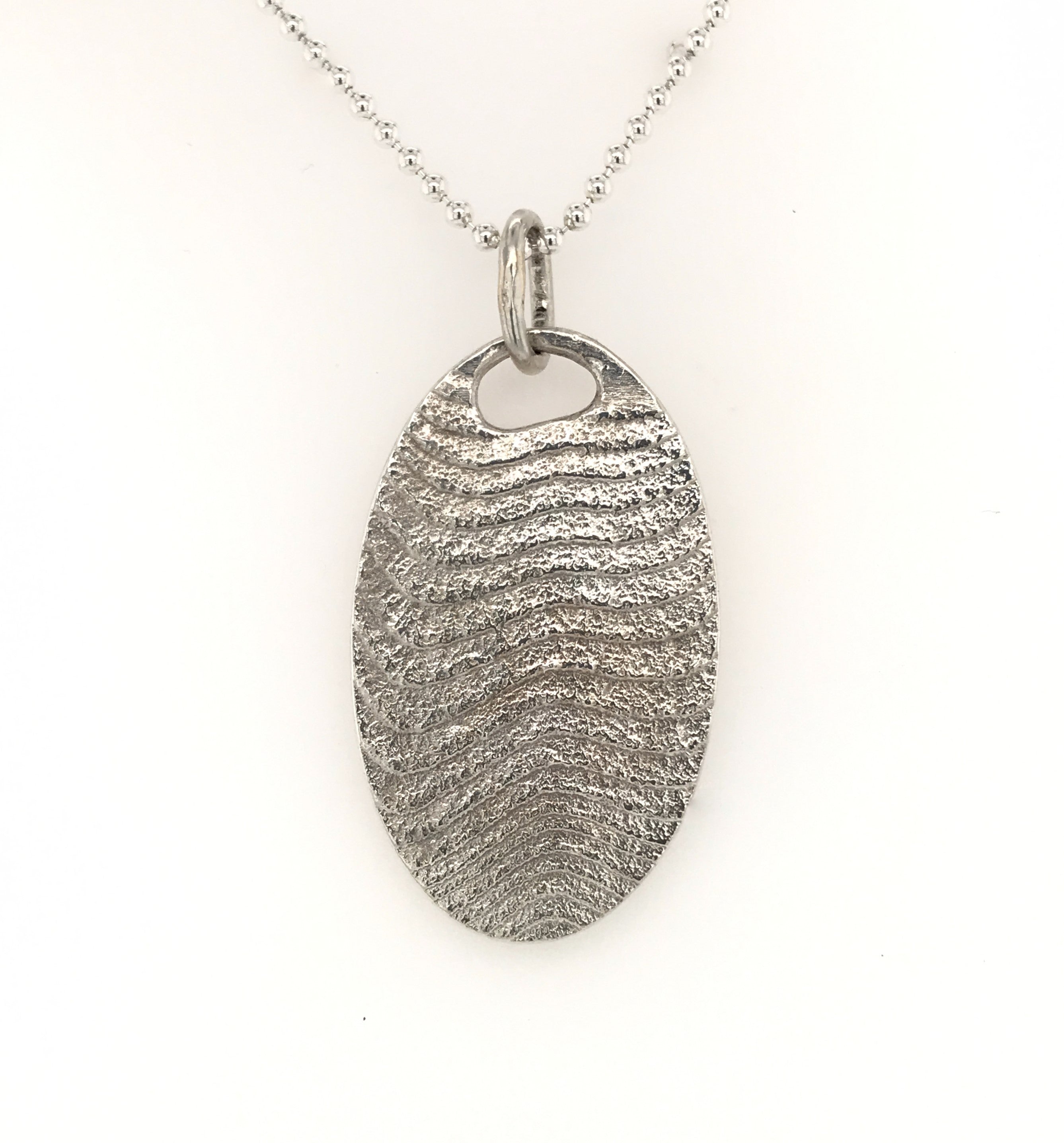 Online Sterling Silver Cuttlefish Cast Pendant #9