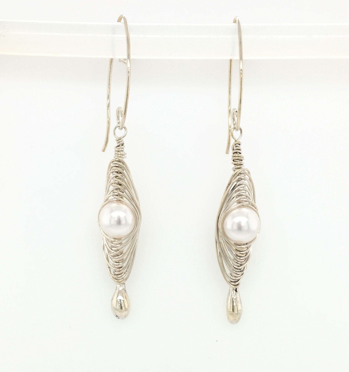 Herringbone Earrings - Barb Murrin Jewelry