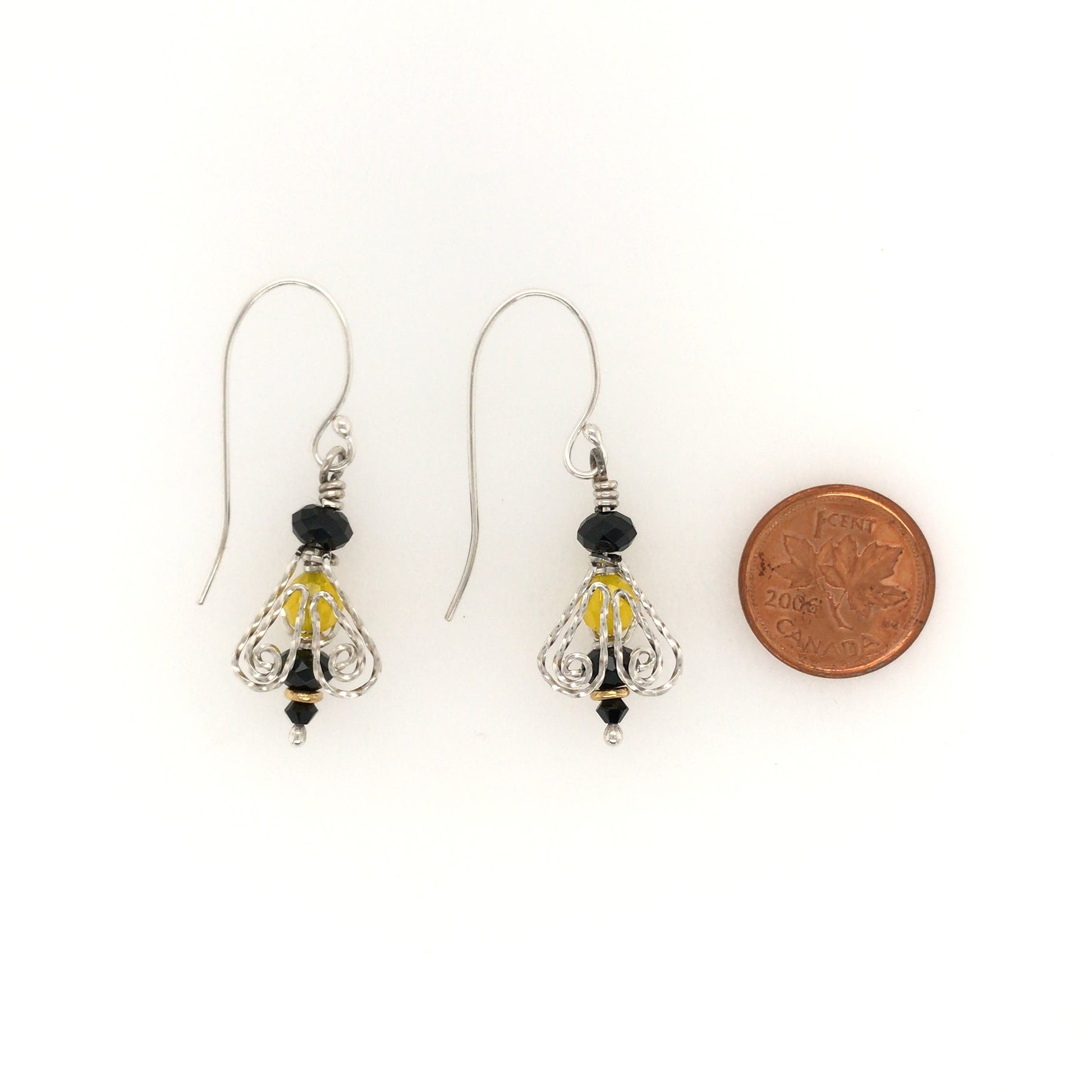 Honeybee Earrings - Barb Murrin Jewelry