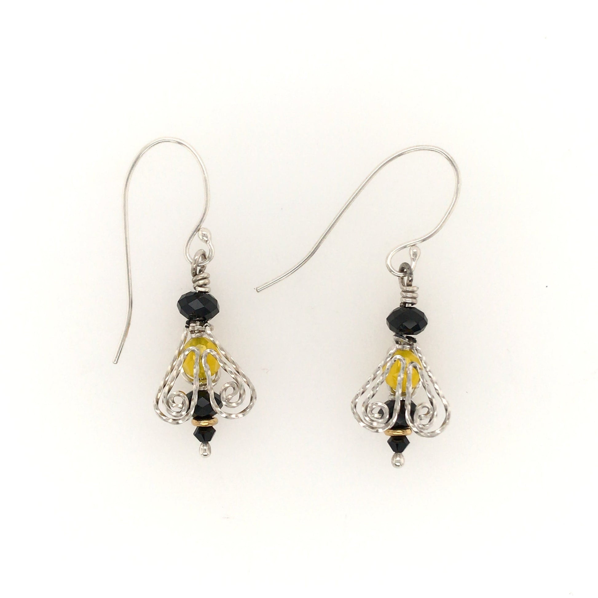 Honeybee Earrings - Barb Murrin Jewelry