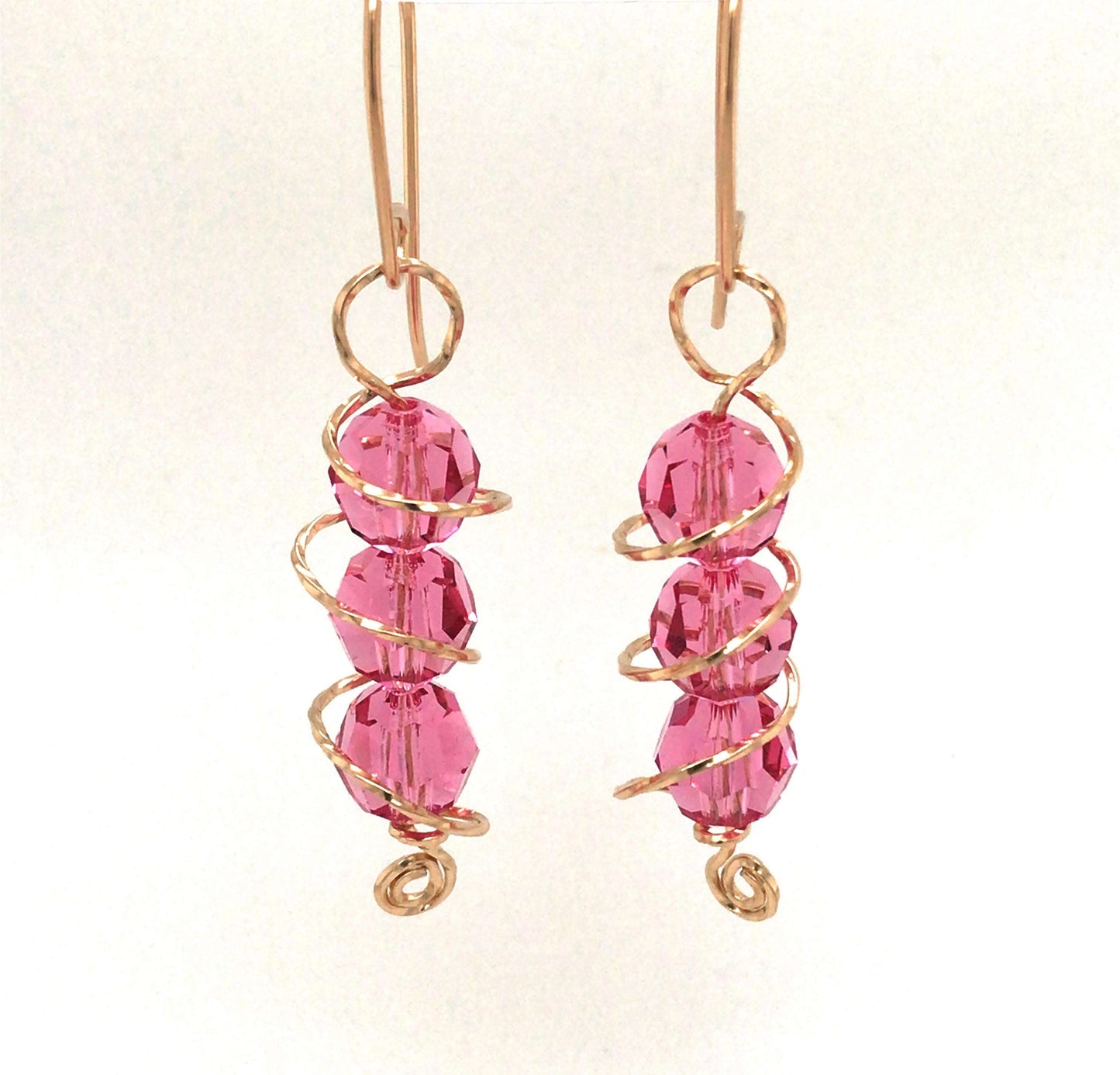 Swarovski Birthstone Orbit Earrings, July to December & Other (DISCONTINUING) - Barb Murrin Jewelry