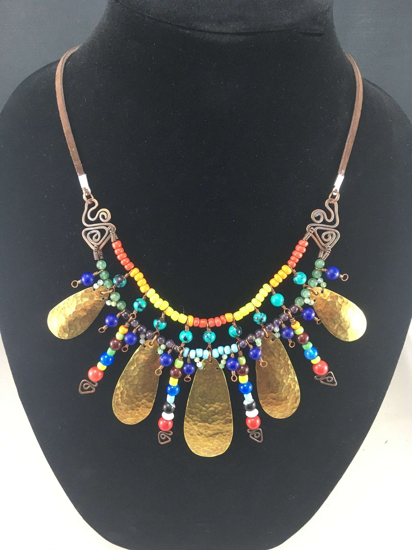 Tribal Inspiration Necklace - Barb Murrin Jewelry