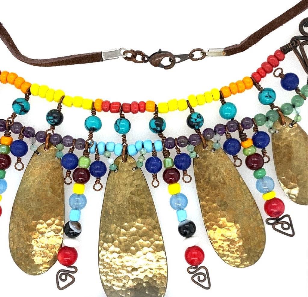 Tribal Inspiration Necklace - Barb Murrin Jewelry