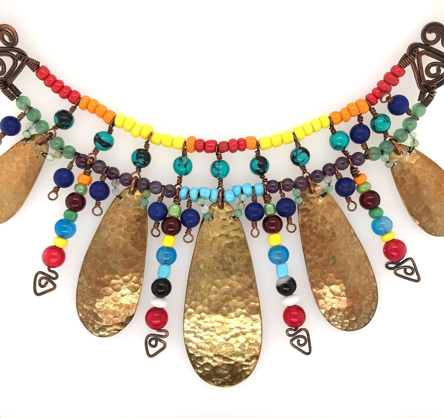 Tribal Inspiration Necklace - Barb Murrin Jewelry